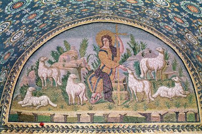The Good Shepherd, Lunette from Above the Entrance by Paleo Christian